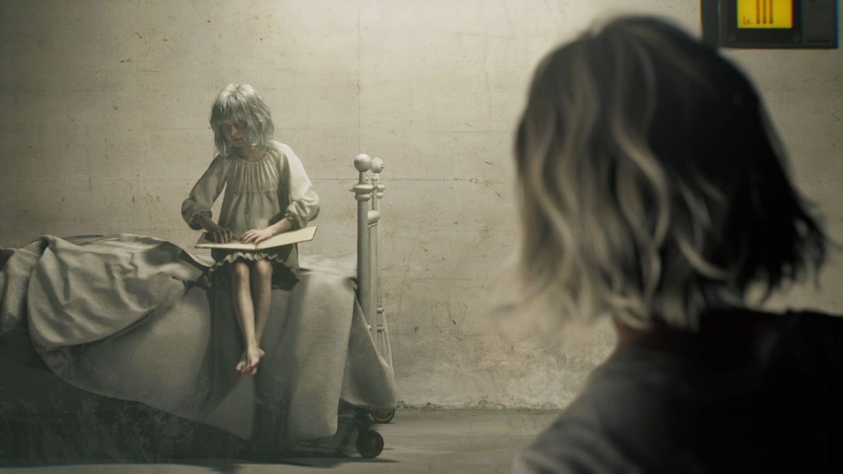 Grace incontra Emily Resident Evil Reqiuem