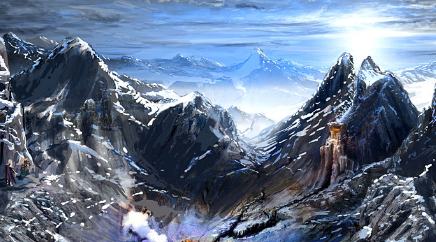 Dragon Age Origins - Frostback Mountain