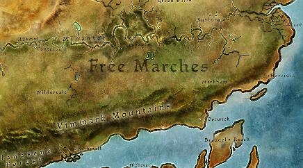 Dragon Age Origins - Free Marches Map