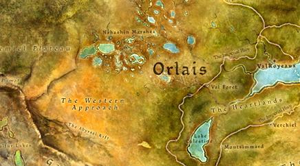 Dragon Age Origins - Orlais Map