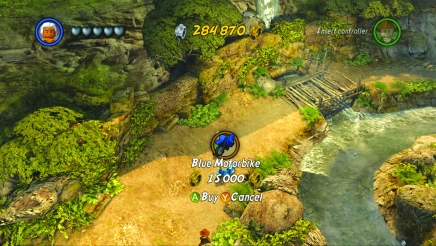 Blue Motorbike