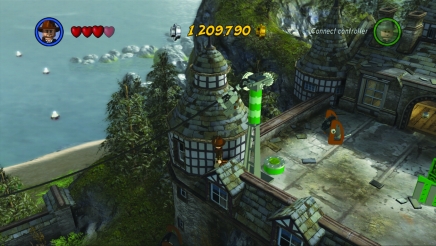 Fly over the castle