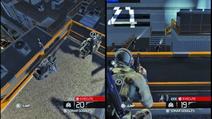 Marked exfil site