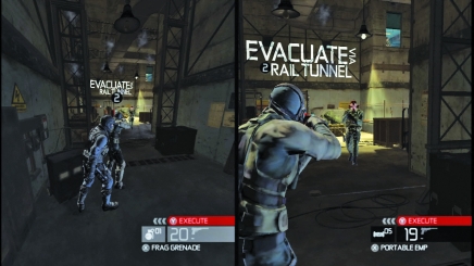 Evacuate