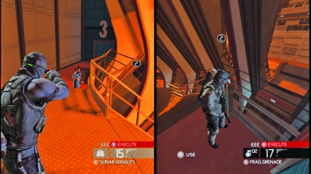 Orange areas