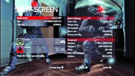 Split screen
