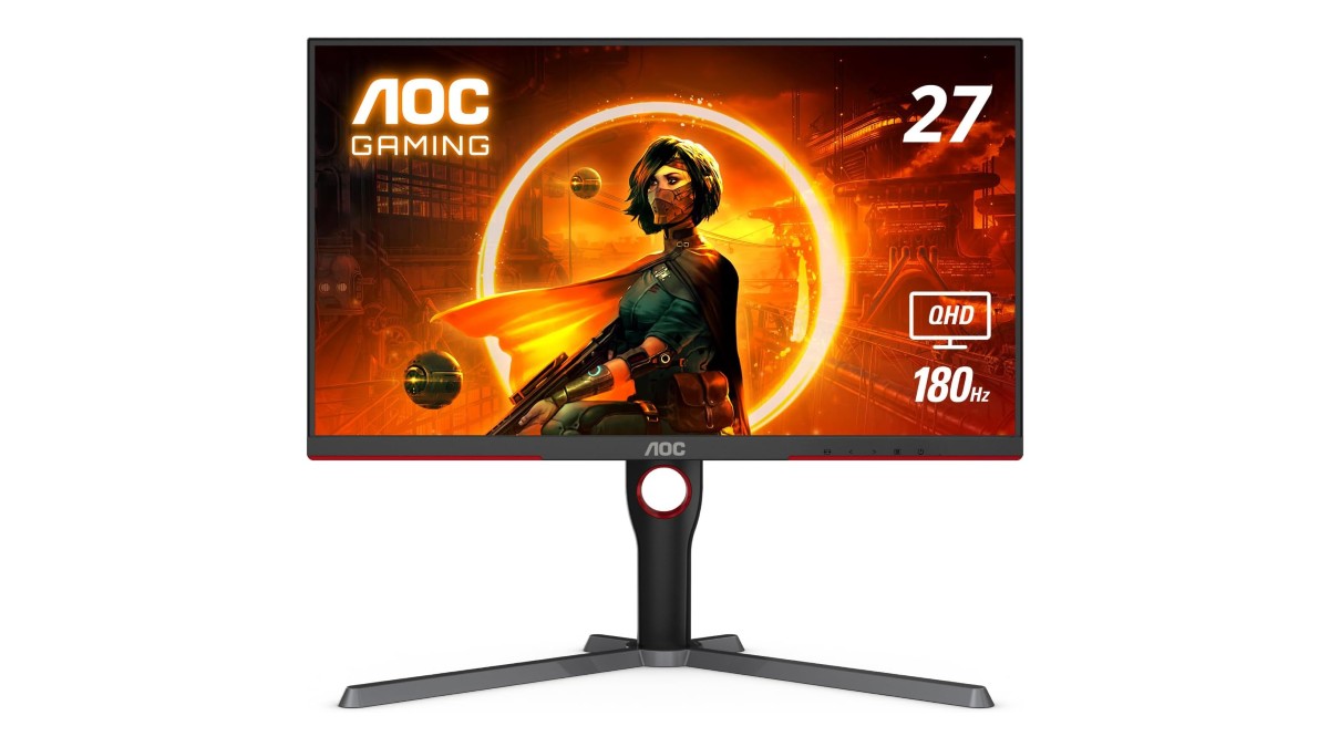 Monitor de jogos mini LED AOC Q27G3XMN 24