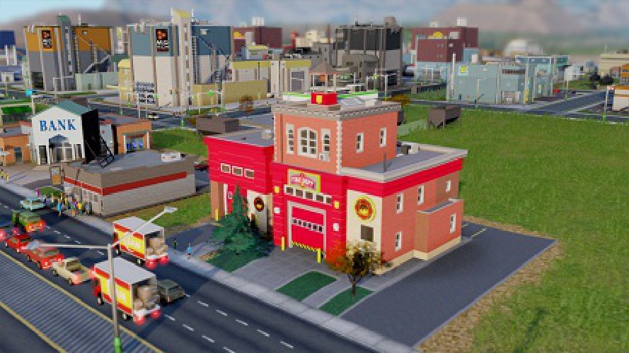 SimCity Fire Station