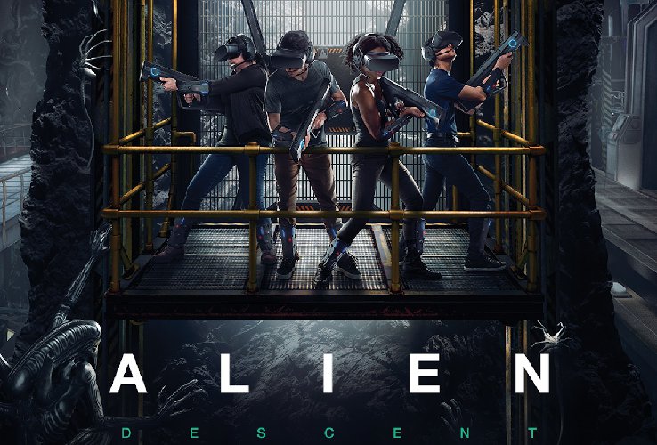 Alien Descent VR Game