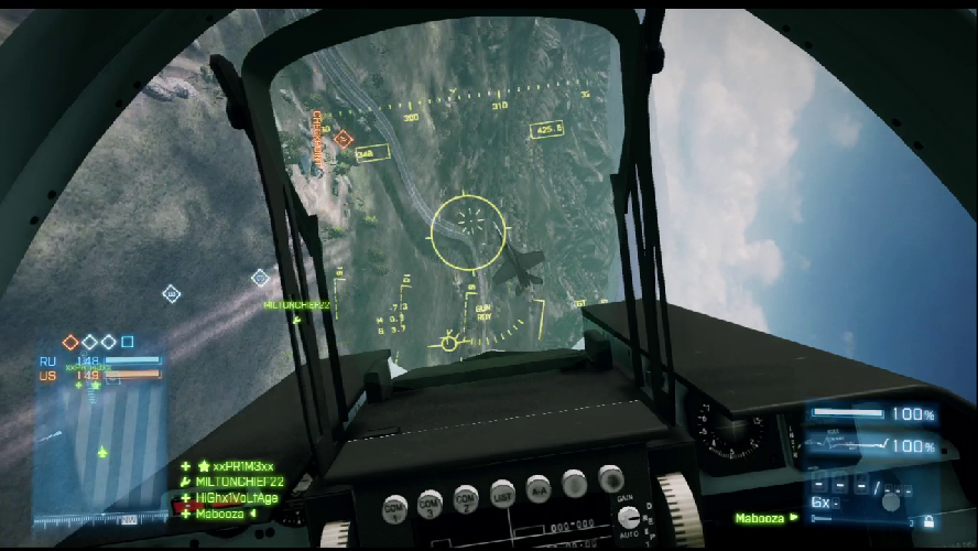 Battlefield 3 Air-to-Air Combat