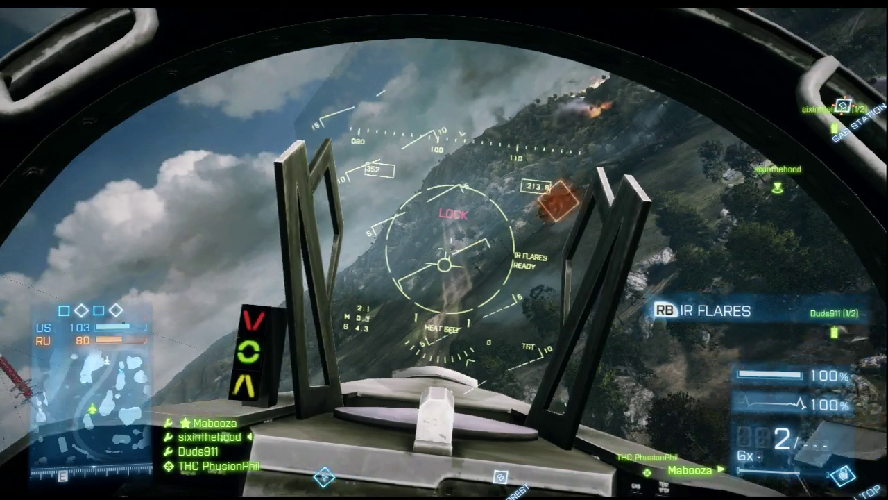 Battlefield 3 Defensive Flying