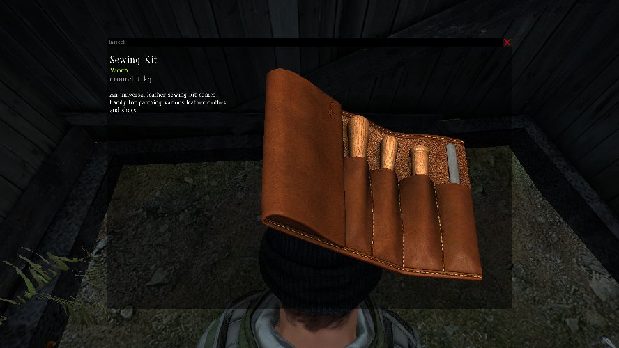 A Leather Sewing Kit in DayZ.
