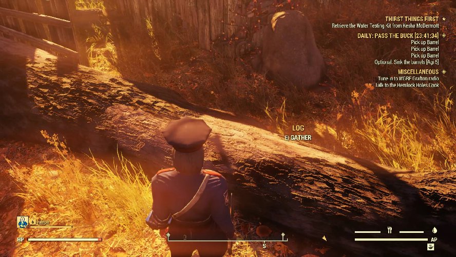 How to Get Wood in Fallout 76