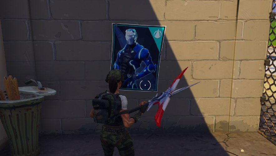 Fortnite Posters Carbide and Omega