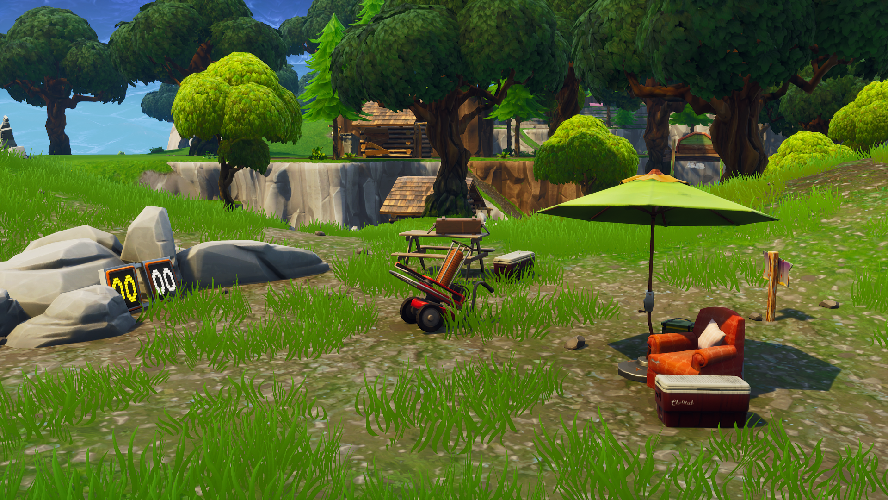 Fortnite Clay Pigeon Lonely Lodge