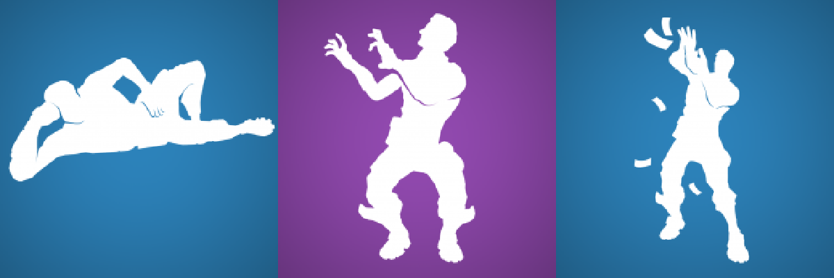Three new emotes found within Fortnite's game files.