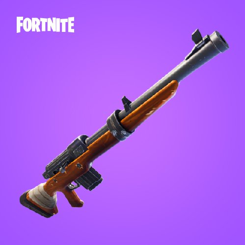 The new Hunting Rifle in Fortnite Battle Royale.