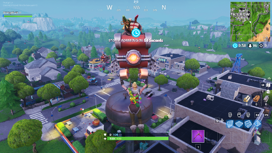 Water Tower Location Fortnite