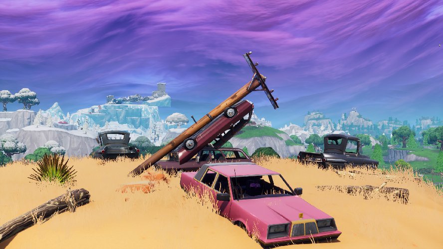 Wooden Utility Pole Locations Fortnite