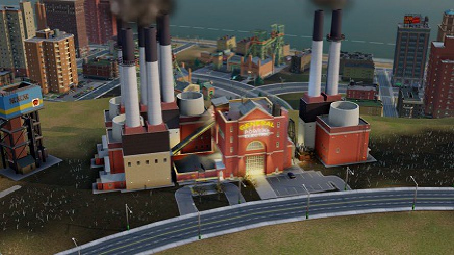 SimCity Power Plant