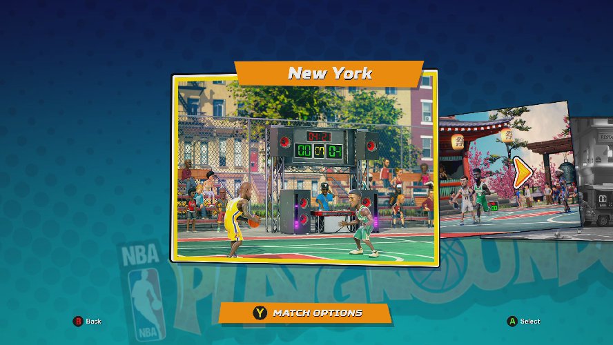 NBA Playgrounds Courts