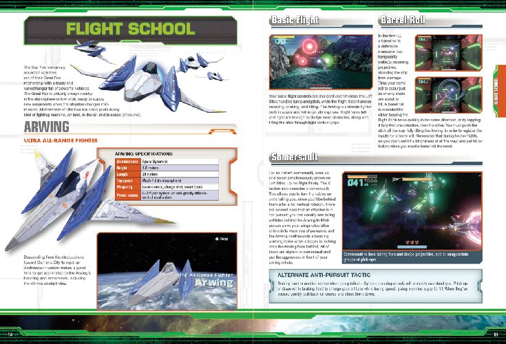 Preview of pages 14-15 in the Star Fox Zero guide