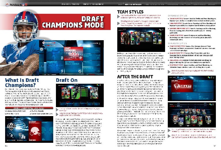 Madden NFL 16 Draft Champions strategy preview 1