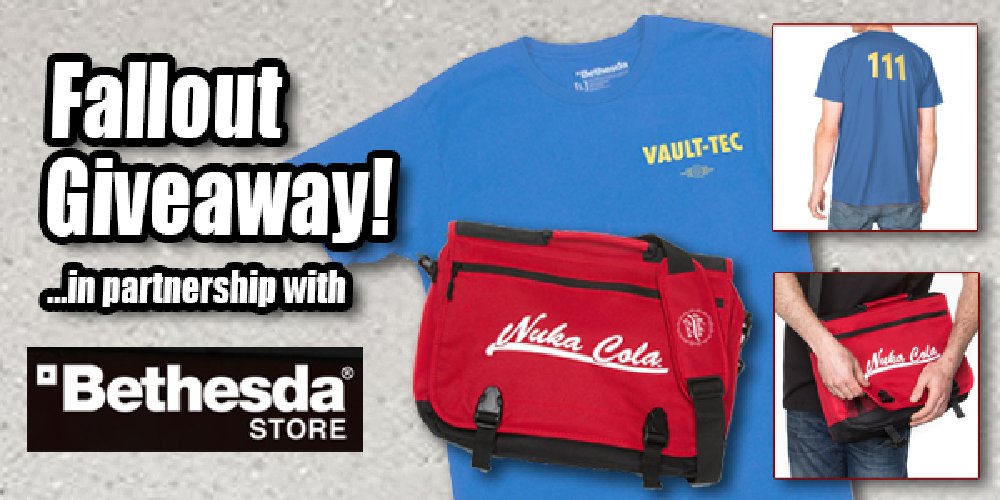 Fallout Giveaway sponsored by Bethesda Store