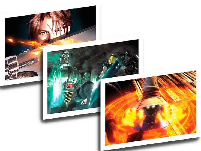Final Fantasy Box Set exclusive lithographs
