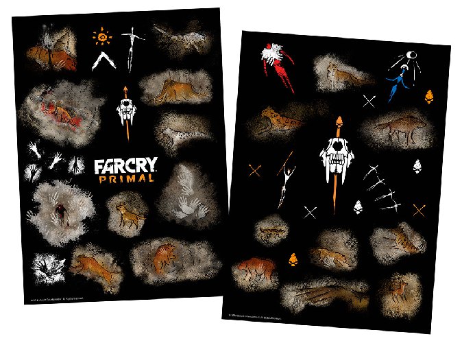 Far Cry Primal CE Guide Wall Clings
