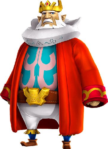 Image of King Daphnes from Hyrule Warriors Legends