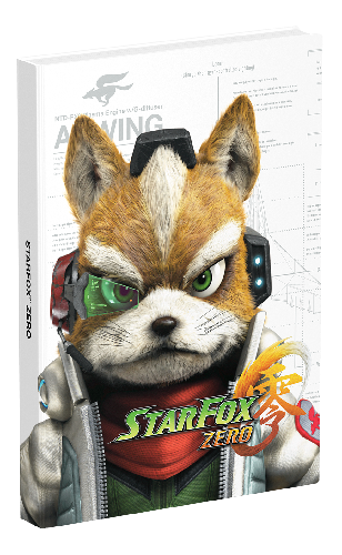 Star Fox Zero Collector's Edition guide front cover
