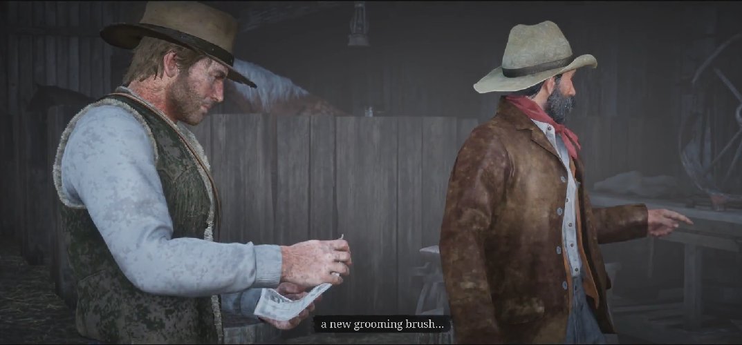 Red Dead Redemption 2 Horse Brush