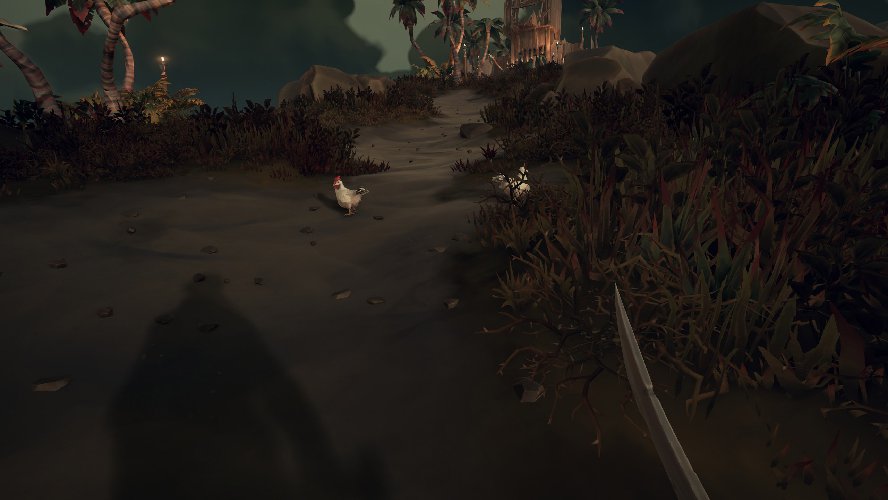 Chickens can be found all across the world in Sea of Thieves.