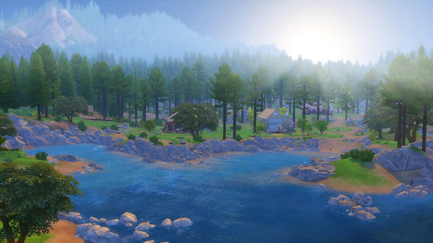 Vacation Spot in the Sims 4