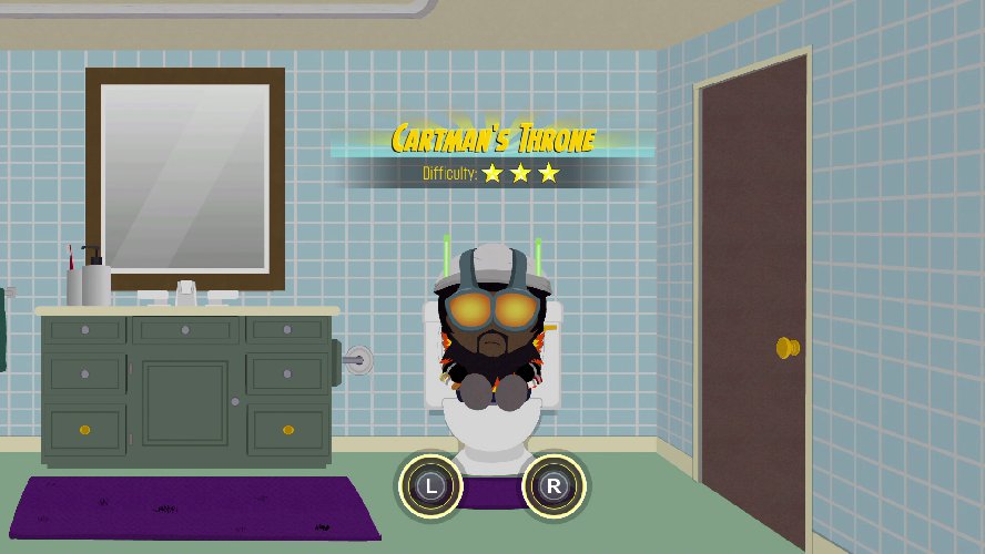 South Park The Fractured But Whole Toilet Mini Game