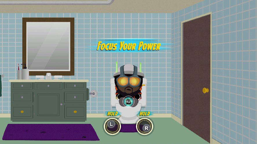 South Park The Fractured But Whole Toilet Mini Game