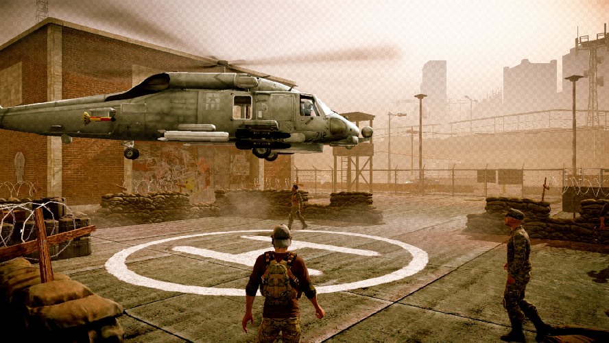 State of Decay Helicopter Landing