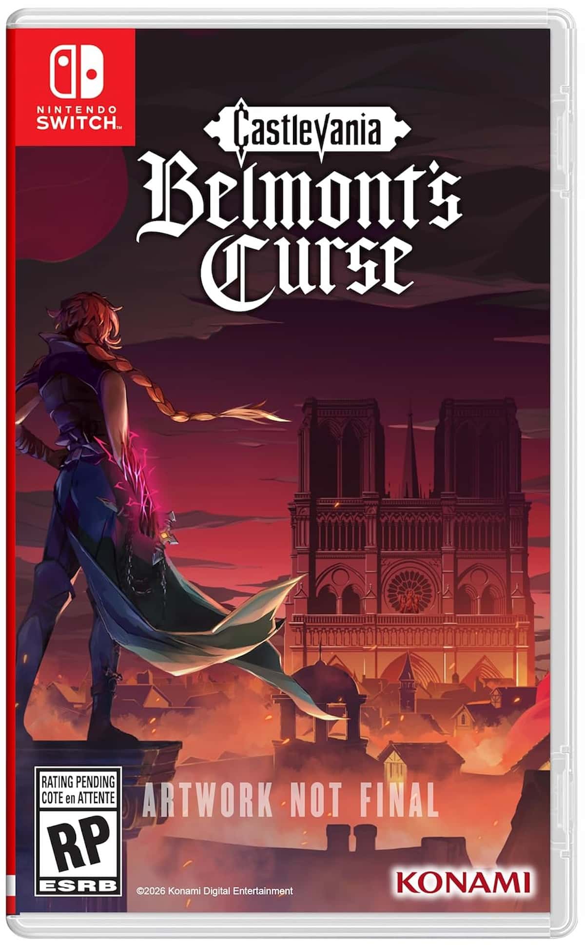 Castlevania: Belmont's Curse Switch Cover