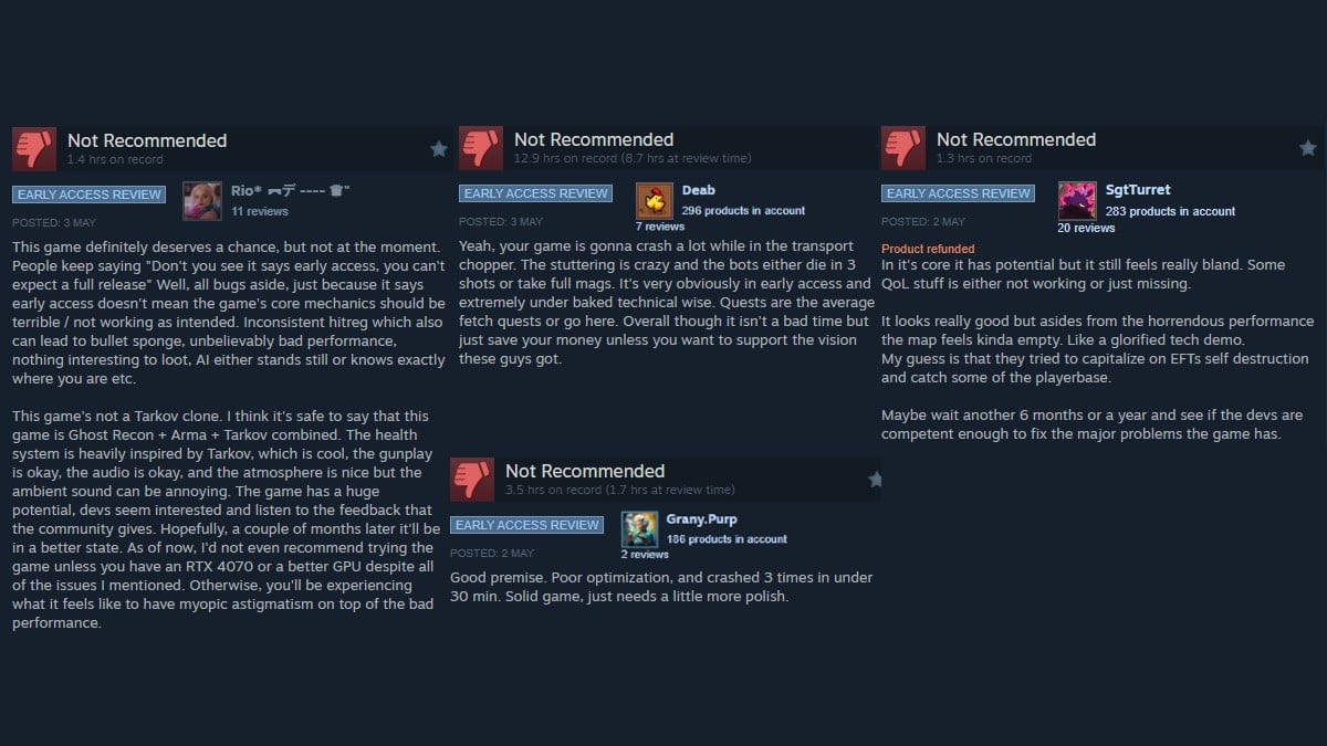 This is a review of Gray Zone Warfare on Steam.