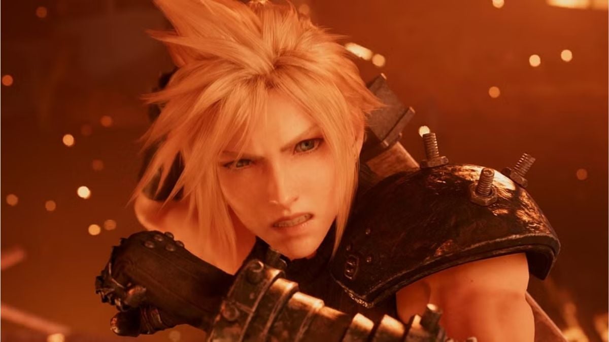 Cloud screenshot from Final Fantasy 7.