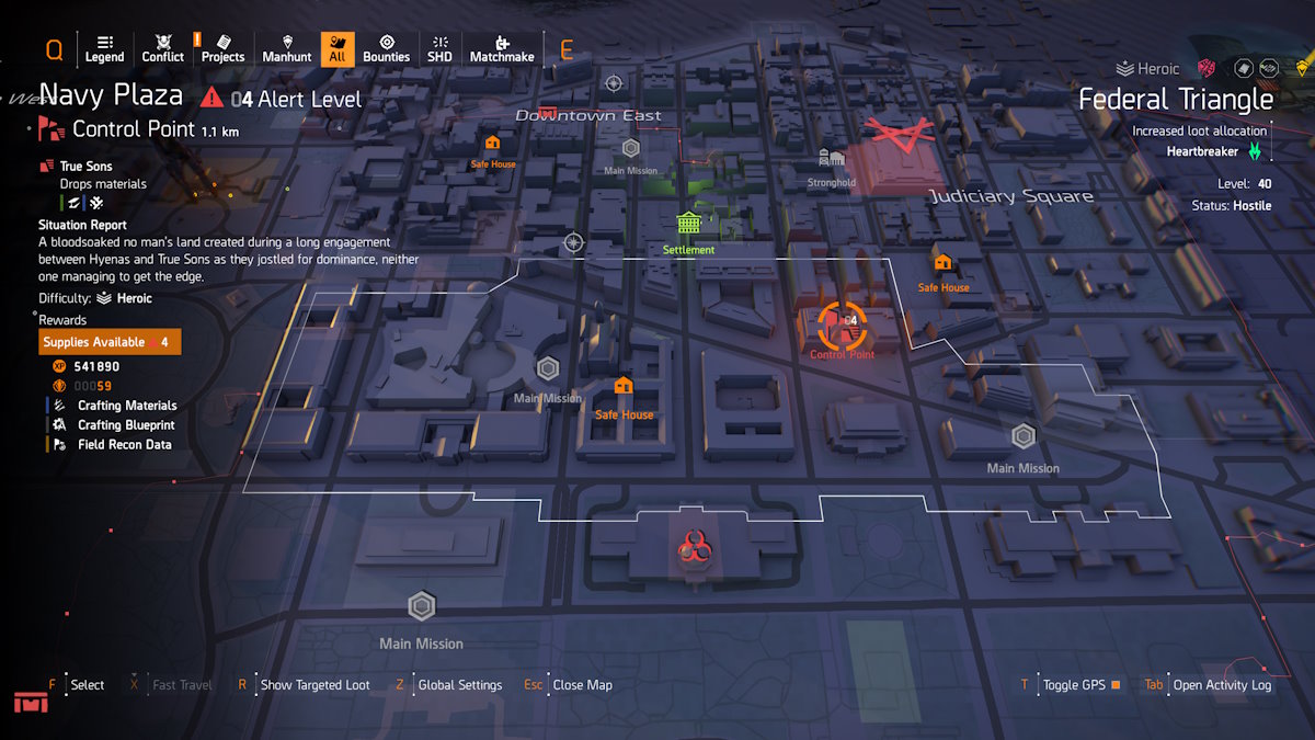 The Division 2 Navy Plaza
