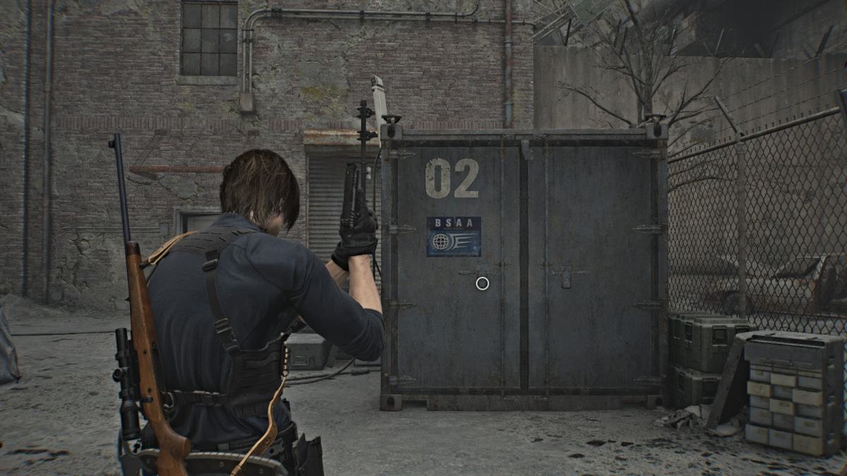 Resident Evil Requiem BSAA container
