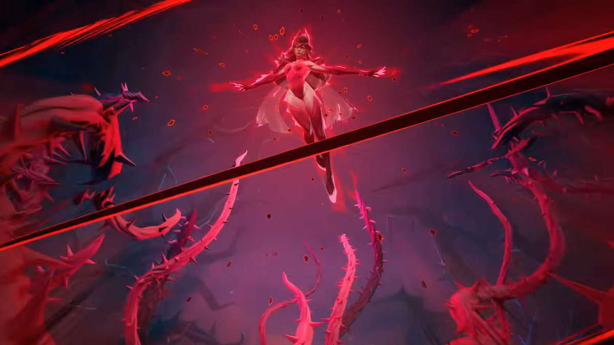 Scarlet Witch Skin temporada 5 pase de batalla Marvel Rivals