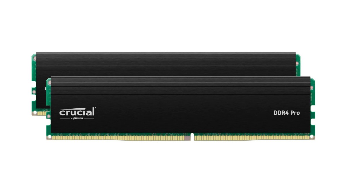 Crucial - Kit Pro 64 Go (2x32 Go) DDR4 3 200 MHz C22