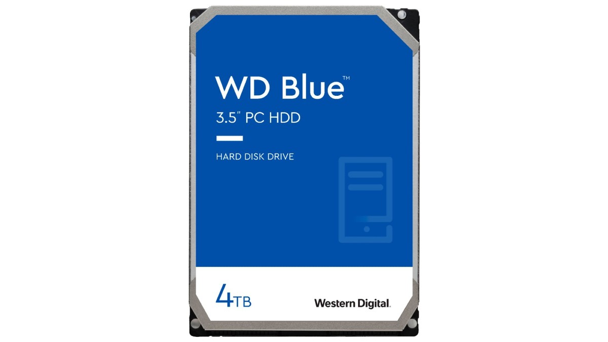 WD - Disque dur interne SATA bleu 4 To