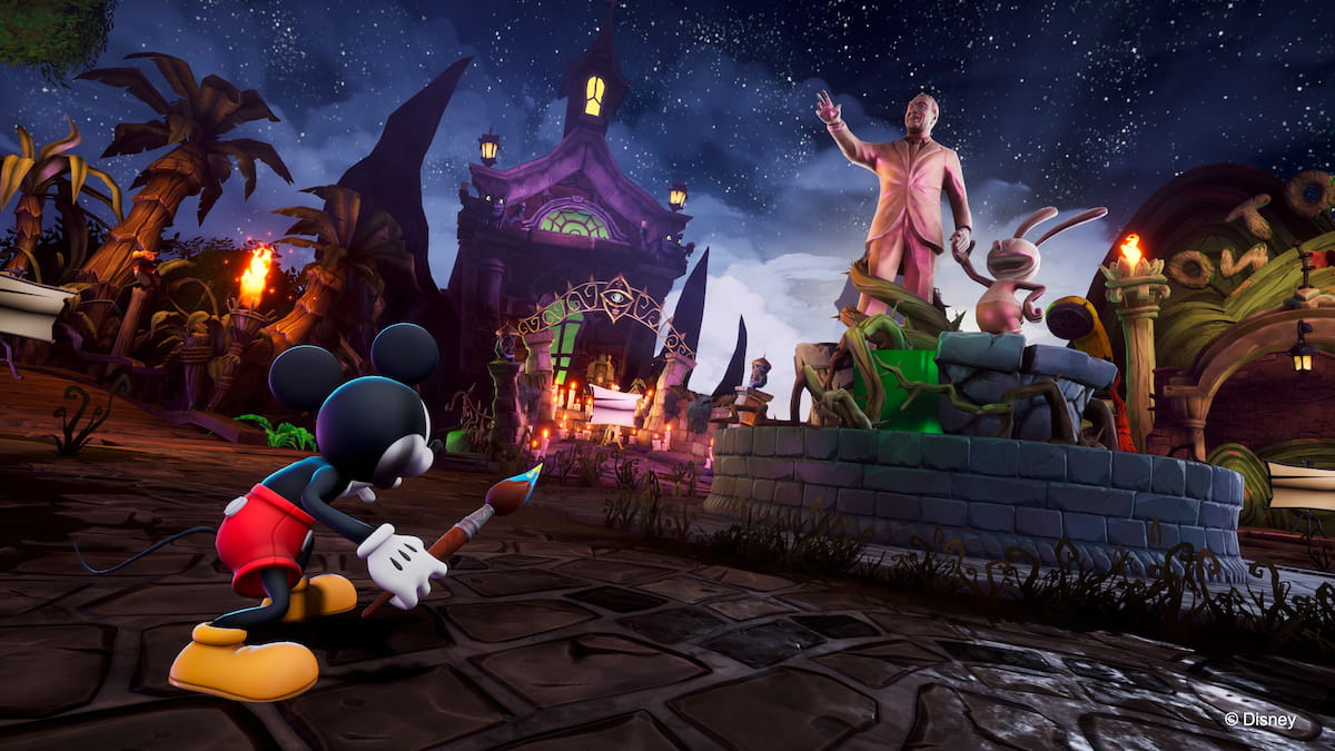 Disney Epic Mickey: captura de pantalla retocada