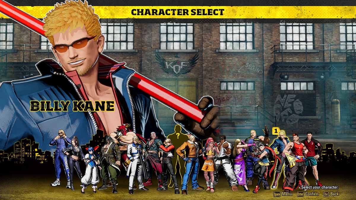 Billy Kane en Fatal Fury: City of the Wolves