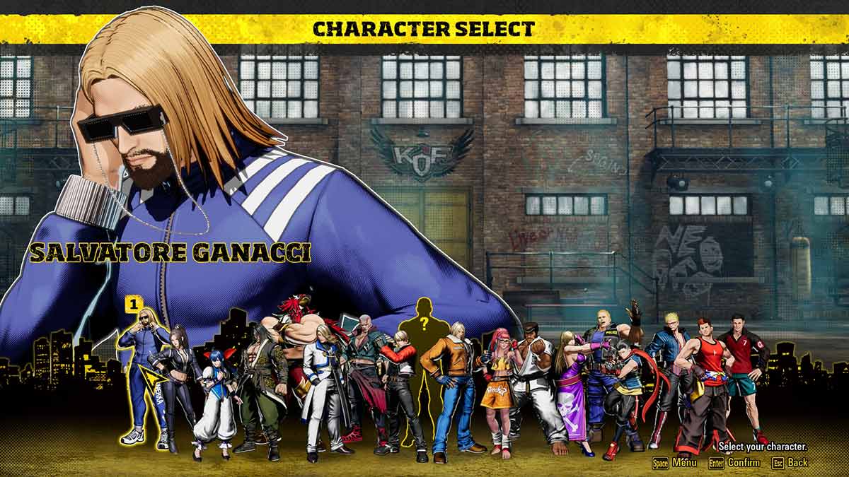 Salvatore en Fatal Fury: Ciudad de los lobos