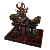 Gota de Twitch con decoración del escondite de fuentes de Red Queen